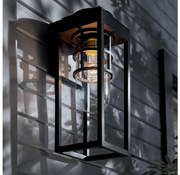 Kichler KL-HONE-M-BKT - Kültéri fali lámpatest HONE M 1xE27/60W/230V IP44