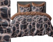 Flanel Ágyneműhuzat Garnitúra meleg 160x200 +2 párnahuzat Lengyel, geometrikus