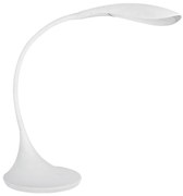 Kanlux 22342 - FRANCO LED flexibilis asztali lámpa, 6,8W, fehér, szabályozható 22342