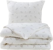 Matex Ágacska muszlin ágyneműhuzat, 140 x 200 cm, 70 x 90 cm