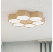 Eglo 98863 - Mennyezeti lámpa MIRLAS 6xE27/9W/230V