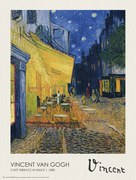 Plakát Cafe Terrace at Night, Vincent van Gogh