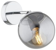 Argon 3989 - Fali lámpa SATELITE 1xE27/15W/230V fényes króm/szürke
