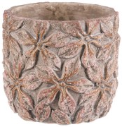 Betonový obal na květináč Flower S , 13 x 11 cm, 13 cm