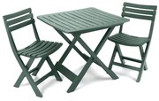 Lunel 2 Személyes Kerti bútor szett Zöld X