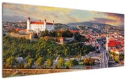 Kép - panoráma, Pozsony, Szlovákia (120x50 cm)