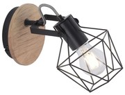 Leuchten Direkt 15671-78 - Fali spotlámpa JARO 1xE27/60W/230V