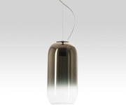 Artemide Gople függeszték, bronz 1405060A, üveg, E27, Big design
