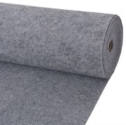 szürke bordás kiállítási szőnyeg 1,2 x 10 m