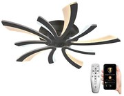 Brilagi - LED Dimmelhető felületre szerelhető csillár TWIST LED/55W/230V 3000-6500K antracit + távirányító