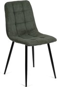 Zöld kárpitozott étkezőszék szett 2 db-os Moseby – Bonami Essentials