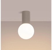 Sollux SL.1743 - Fürdőszobai mennyezeti lámpa HALO 1xG9/8W/230V IP44 bézs