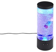 Buborékcső fekete 30 cm LED RGB-vel - Sealife
