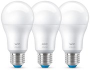 LED okos izzó szett 3 db-os E27, 9 W – WiZ