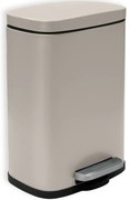 Spirella Akira pedálos szemetes 5 l, mattszürkésbarna