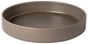 Barna agyagkerámia szervírozó tál Redonda – Costa Nova