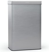 Klarstein Touchless, szenzoros szemétkosár, 50 l, rozsdamentes acélból, Soft-Close záródás, elemes, LED kijelző, időzítő