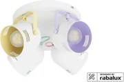 Rabalux beltéri karos spotlámpa e14 4x40w fehér minuet