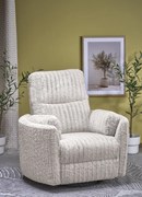 Pegas dönthető és forgatható fotel bézs