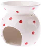 Porcelán aromalámpa Abuela fehér,  9,8 x 12,5 cm