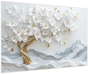 Kép – 3D elegáns életfa (90x60 cm)