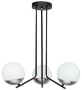 Jupiter 1723 - Csillár rúdon SANTA 3xE14/40W/230V króm