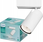 Fürdőszobai Mennyezeti Lámpa IP44 GU10 Led Reflektor Fehér Spot Idris Philips