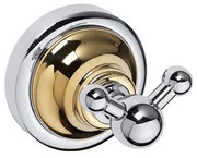 Kampó 6,5x6,5 cm ezüst/arany