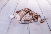 Frottír törölköző Kompass Barna 70x140cm TiaHome