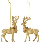 Karácsonyfadísz készlet 2 db-os Elijah – Bloomingville