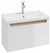 Naturel Stilla Fürdőszobaszekrény mosdóval 60x30x45 cm fehér STILLAD06007U3