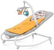 KINDERKRAFT - Baba vibrációs ringató dallammal FELIO 2 sárga