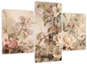 Kép - Vintage madár festmény (90x60 cm)