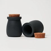 ODLITO ÖNTÖTT Betondoboz – Nefertiti – grafit (fekete) – 8 cm – 10db