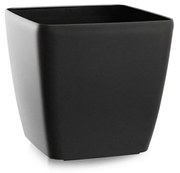 Flower Lover Quadrato Easy matt antracitvirágcserép, 24 cm, 24 cm