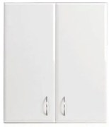 Bianca 60-as Faliszekrény 2 ajtóval, magasfényű fehér színben