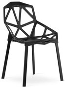 ESSEN fekete műanyag szék