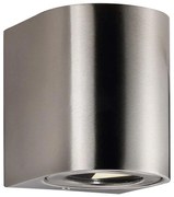 Nordlux - LED kültéri fali lámpa CANTO 2xLED/6W/230V IP44 rozsdamentes acél