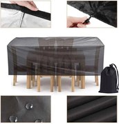 Vízálló Ponyvahuzat Kerti Bútorokhoz 123 x 123 x 74 CM