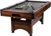 GamesPlanet Biliárdasztal felszereléssel barna/antracit