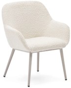 Fehér gyerek szék Konna – Kave Home