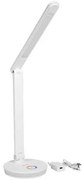 Platinet asztali lámpa 12 W, RGB világítás + USB, fehér