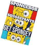 Carbotex Gyermek takaró Sponge Bob Squarepants,130 x 170 cm