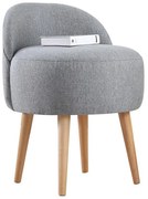 NIKI puff, átmérő 46 cm, elegáns szürke