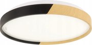 Plafon Fürdőszoba Lámpa 24W Fekete-tölgy Burkolat