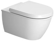 Wc falra szerelhető Duravit Darling New  fehér színben fényes felülettel  hátsó kifolyással 2545090000