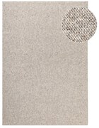 Szürke-krémszínű mosható szőnyeg 200x290 cm Rocco Dark Cream – Elle Decoration