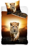 Oroszlán Sunrise ágyneműhuzat 140×200cm, 70×90 cm