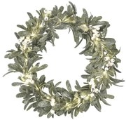 LED-es karácsonyi koszorú 25xLED/3xAA átmérő 35 cm