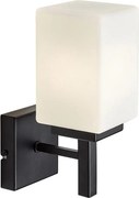 Rabalux 71061 - Fürdőszobai fali lámpa ZENKAI 1xE14/10W/230V IP44 fekete